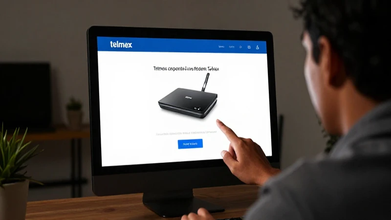 Alguien configura el módem Telmex en casa