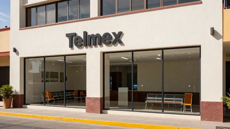 Amplia oficina Telmex, moderna y luminosa