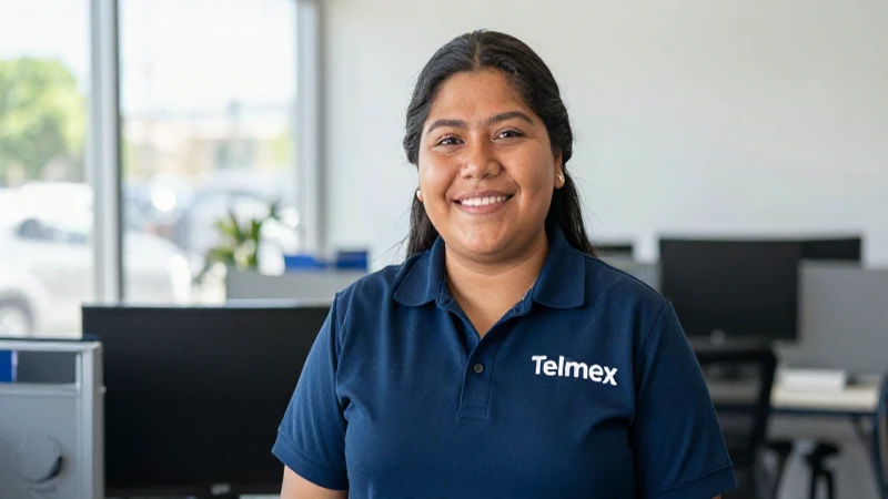 Horarios y promociones de Telmex en Cuicuilco, Tlalpan 6 Mujer mestiza, amable, en oficina, luz natural