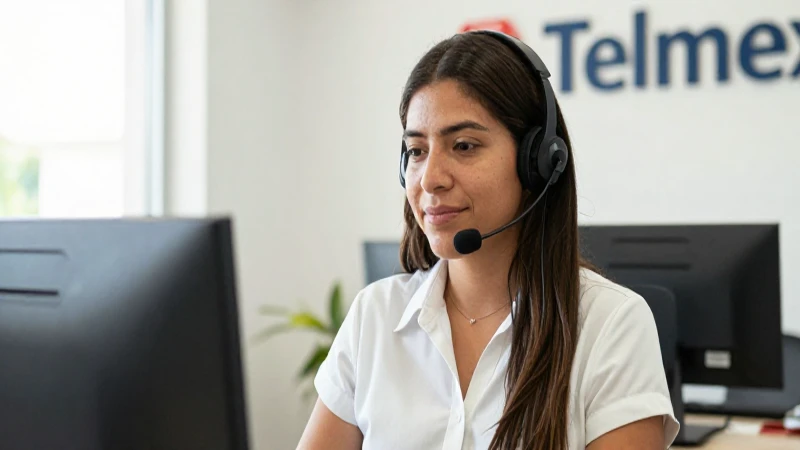 Cuáles son los servicios de Telmex en Hermosillo, Sonora 4 Mexicana, de piel dorada, atiende en Telmex