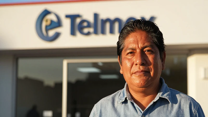 Mexicana, luz dorada, piel bronceada, oficina Telmex