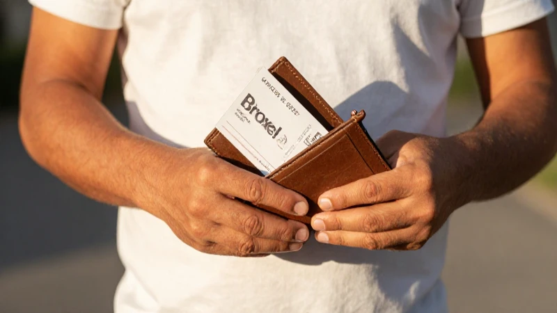 Cómo funcionan los vales Broxel y dónde se pueden usar en México 3 Mexicano mestizo, piel bronceada, tenencia de billetera