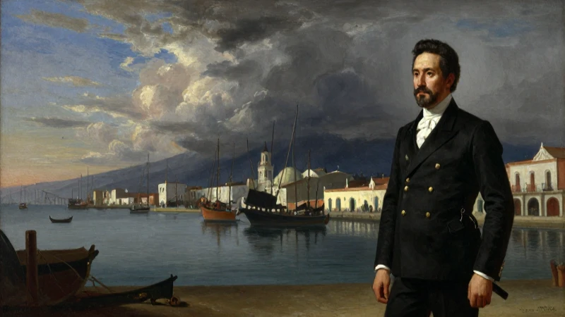 Teodoro de Croix: Descubre su INFLUENCIA en la HISTORIA 4 Óleo del siglo XVIII, Croix en Acapulco