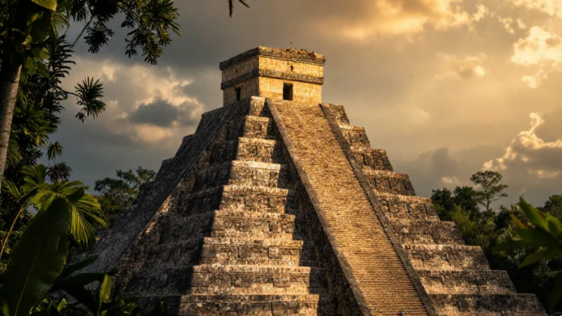 TEPOZTECO: Sorprendente Historia y Altura que Debes Conocer 6 Pirámide antigua envuelta en jungla dorada