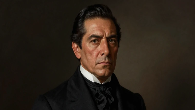 Tercer Presidente de MÉXICO: Quién fue José María Bocanegra 6 Retrato formal de un mexicano del siglo XIX