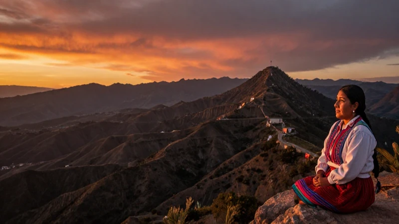 Climas de Oaxaca: Descubre su Diversidad y Temperaturas 7 Oaxaca: paisaje montañoso, amanecer vibrante y bello