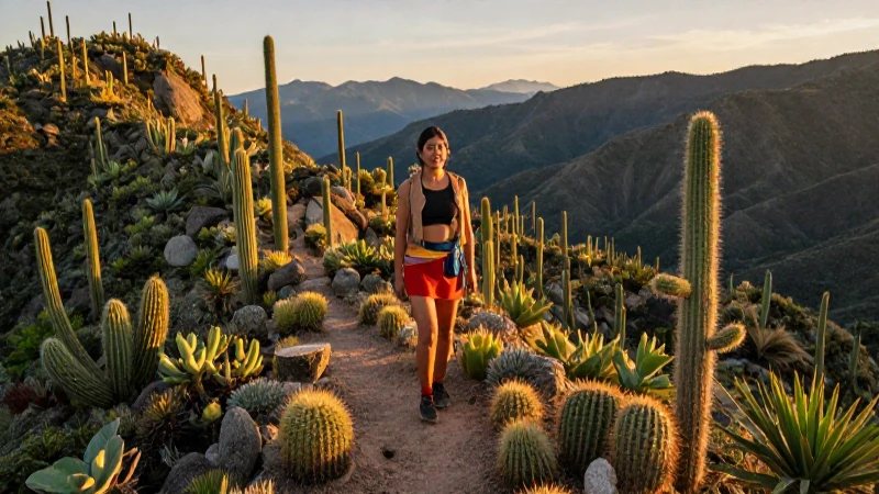 Climas de Oaxaca: Descubre su Diversidad y Temperaturas 3 Paisaje mexicano vibrante al atardecer