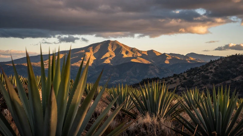 Paisaje dramático en la Sierra Madre Occidental