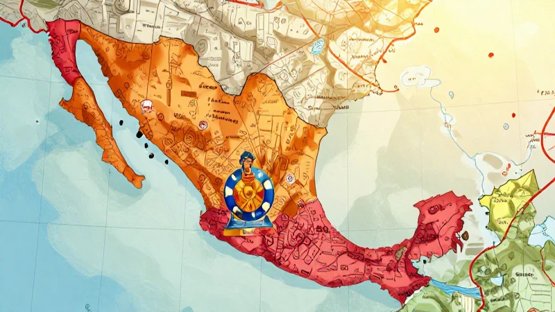 TLAXCALA: DESCUBRE SU UBICACIÓN Y SECRETOS MAPA 2023 5 Ilustración detallada del mapa de Tlaxcala al sol