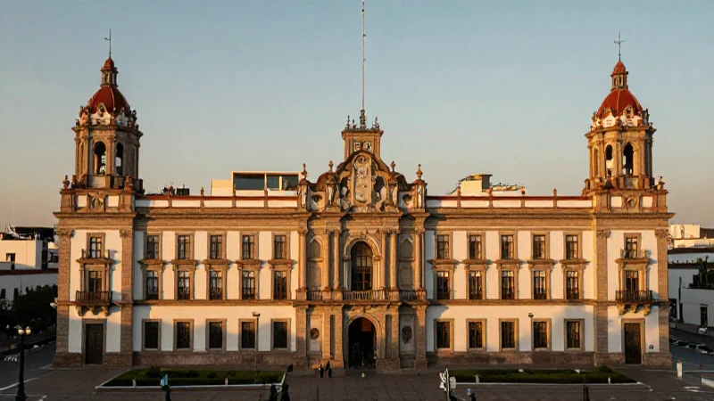 Culiacán: arquitectura vibrante al atardecer