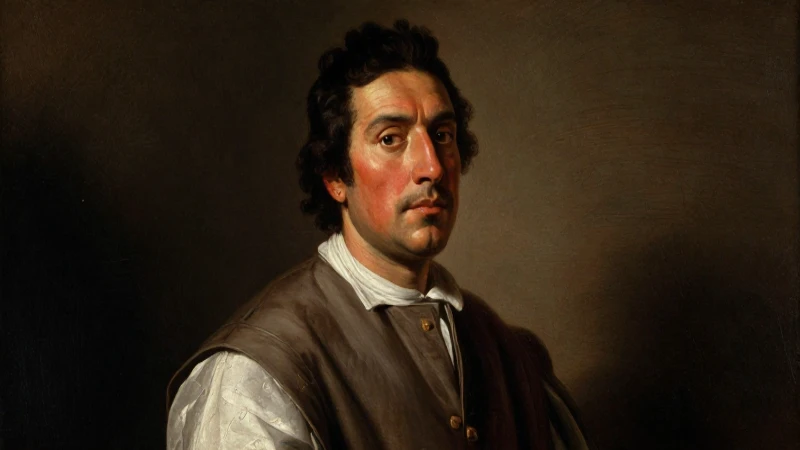 Es un retrato barroco mexicano iluminado