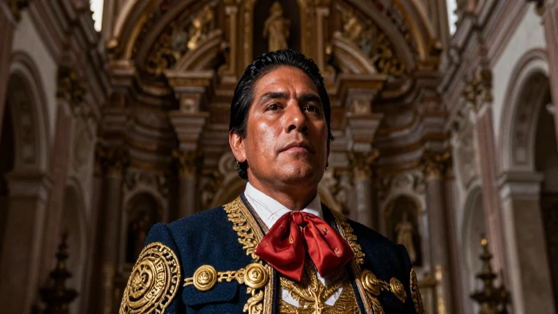 Retrato mestizo, barroco y lleno de dramatismo