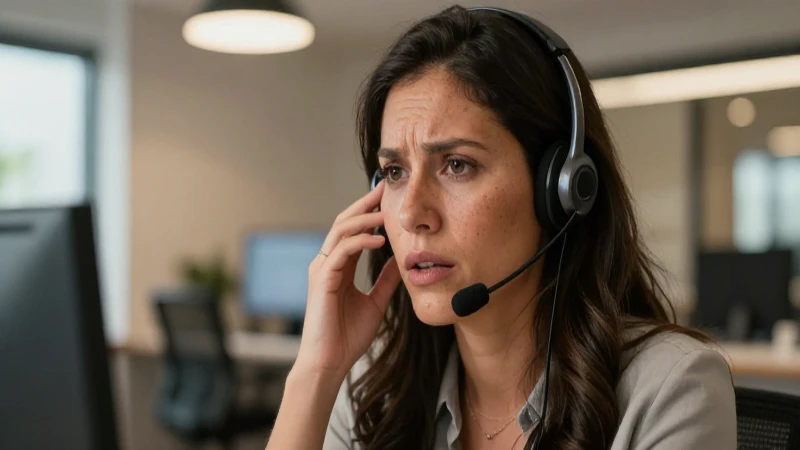 Descargar e interpretar Estado de Cuenta Totalplay 4 Agente mexicano atiende a un cliente preocupado