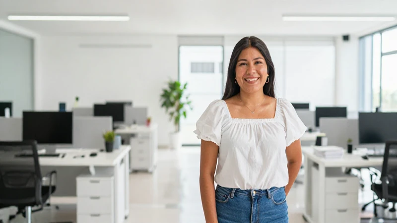Oficina moderna, mexicana y luminosa