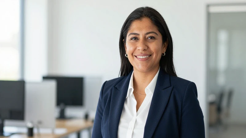 Pasos para conseguir empleo en General Motors México 6 Joven mestiza sonríe en su oficina
