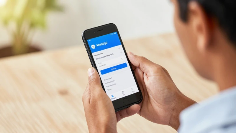 Mexicana revisa su banco en un smartphone