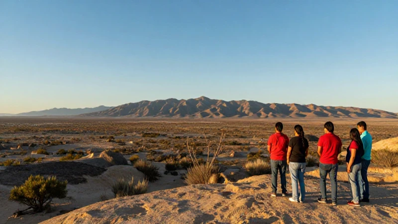 Paisaje desértico mexicano, luz dorada y vistas amplias