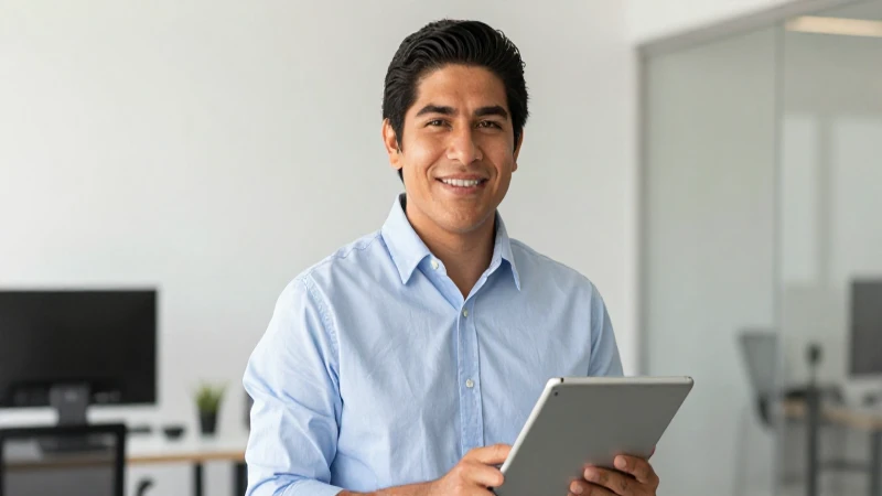 Cuáles son los mejores paquetes de Ultranet en México 6 Joven mexicana sonríe en oficina moderna