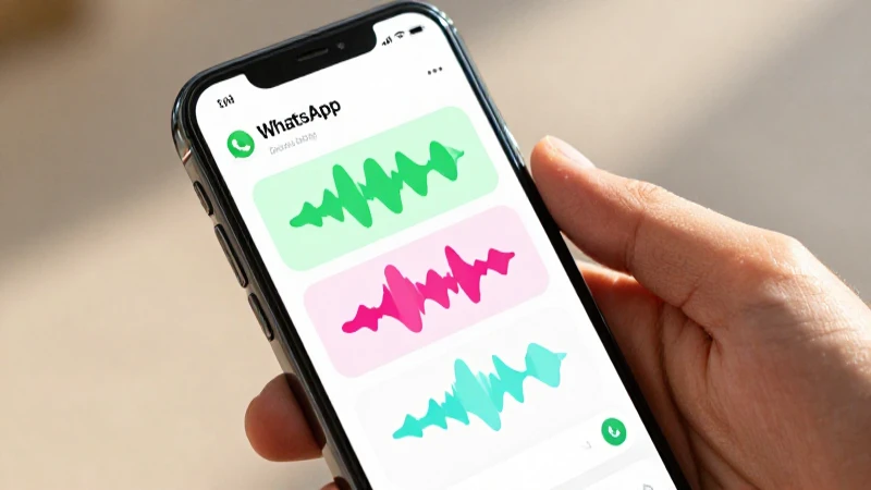 Un mestizo usa WhatsApp alegremente