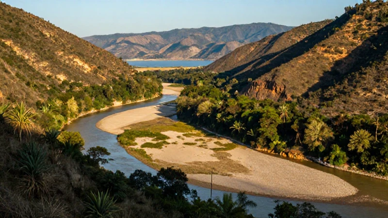 RÍOS de SONORA: DESCUBRE PRESAS y ACUÍFEROS ESPECTACULARES 4 Paisaje mexicano vibrante al atardecer