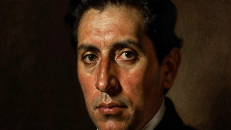Retrato dramático de Canalizo, mestizo y misterioso