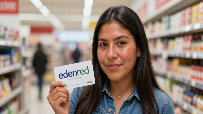 Liverpool acepta Vales de Despensa de Edenred como forma de pago 4 Mujer mestiza, piel bronceada, con vale Edenred