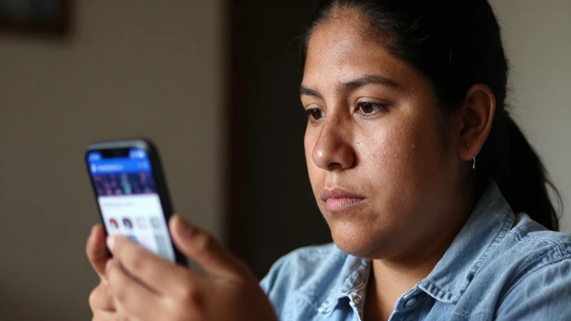 Cómo ver comentarios ocultos en Facebook de otra persona 8 Joven mexicano mira su teléfono