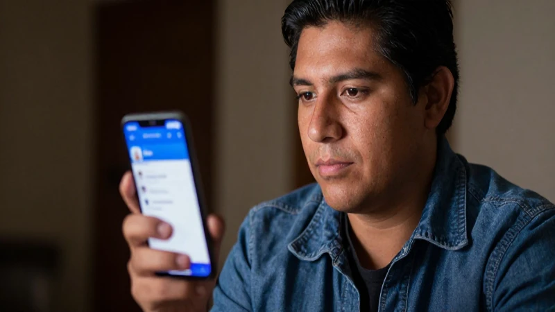 Cómo ver comentarios ocultos en Facebook de otra persona 9 Persona mexicana revisa comentarios ocultos de Facebook