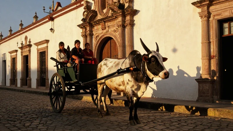 Villa Rica de la Vera Cruz: Descubre su Historia Oculta 7 Arquitectura colonial mexicana con luz dorada
