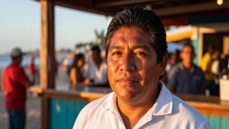 Cómo disfrutar la vida nocturna en Puerto Escondido 4 Retrato mexicano, alegre y soleado en la playa