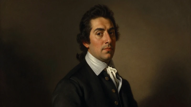 Retrato romántico del virrey Apodaca, colores suaves