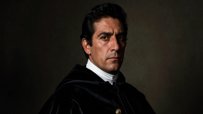 Azanza: retrato barroco, mirada intensa y dramática