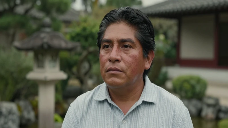 Requisitos para trabajar y vivir en Japón como mexicano 4 Una escena serena con rasgos mestizos y luz natural