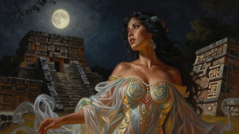 Xtabay: seducción mística en ruinas mayas