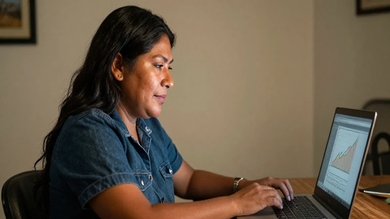 Es confiable la plataforma YoTePresto en México 4 Joven mestiza, laptop y luz cálida
